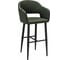 Барное кресло R-Home Oscar тёмно-зеленый/черный 410218122h_Dark_Green_черн_БАР 1