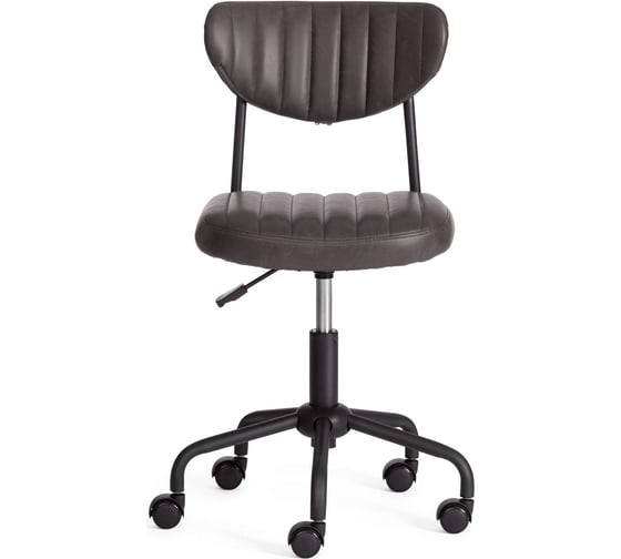 Кресло Tetchair slim искусственная кожа, grey (cерый) 20200