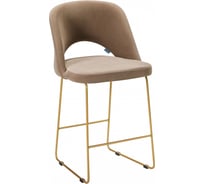 Полубарное кресло R-Home Lars Diag beige/Линк золото 410120136h_Diag beige_золото_ПБ