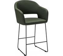 Полубарное кресло R-Home Oscar тёмно-зеленый/Линк 410118125h_Dark_Green_черн_ПБ