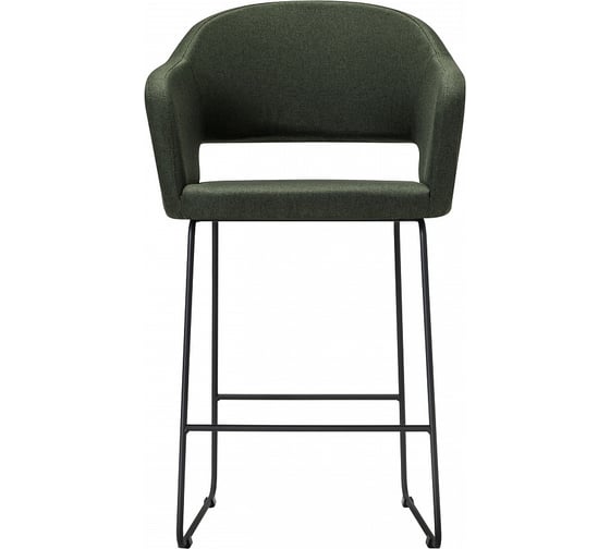 Полубарное кресло R-Home Oscar тёмно-зеленый/Линк 410118125h_Dark_Green_черн_ПБ