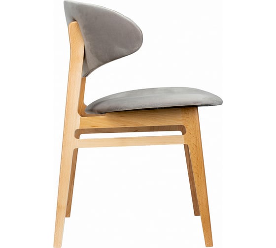 Стул R-Home Calipso Wood /heat gray 400019100h_нат.бук