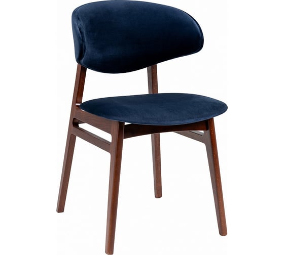 Стул R-Home Calipso Wood /blue 400019110h_т.орех