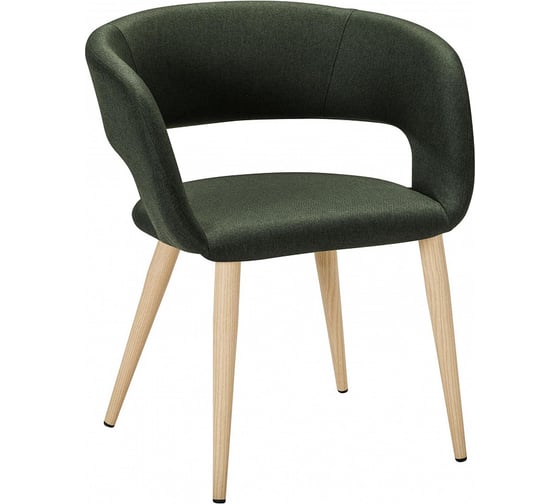 Стул R-Home Hugs тёмно-зеленый/натуральный дуб 410131132h_Dark_Green_н.дуб 1