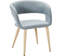 Стул R-Home Hugs светло-серый/натуральный дуб 410131112h_Lightgrey_н.дуб