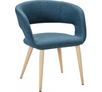 Стул R-Home Hugs синий/натуральный дуб 410131122h_blueart_н.дуб