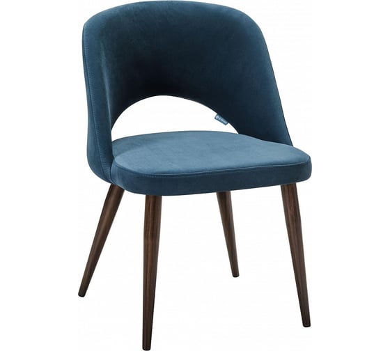 Стул R-Home Lars Diag blue/темный орех 410120152h__Diagblue_т.орех