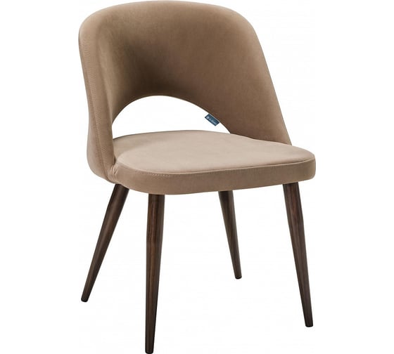 Стул R-Home Lars Diag beige/темный орех 410120132h__Diagbeige_т.орех