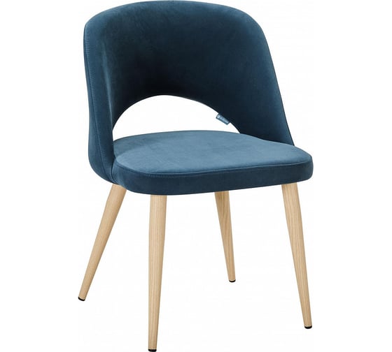 Стул R-Home Lars Diag blue/натуральный дуб 410120151h_Diagblue_н.дуб 1