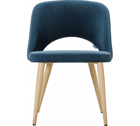 Стул R-Home Lars Diag blue/натуральный дуб 410120151h_Diagblue_н.дуб