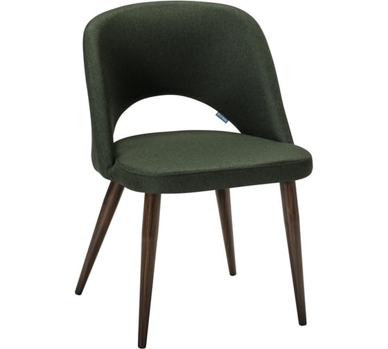 Стул R-Home Lars темно-зеленый/темный орех 410120122h_Dark_Green_т.орех
