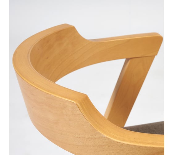Стул Tetchair Versa (Верса) мягкое сидение, каркас бук, сиденье ткань, 54,5x56x74 см, натуральный/коричневый, 1 шт. в упаковке 19588