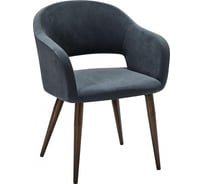 Стул R-Home Oscar Diag grey/темный орех 410118142h_grey_т.орех