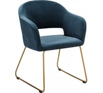 Стул R-Home Oscar Diag blue/Линк золото 410118164h_Diagblue