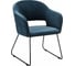 Стул R-Home Oscar Diag blue/Линк 410118163h_Diagblue_черн 1