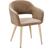 Стул R-Home Oscar Diag beige/натуральный дуб 410118151h_Diagbeige_н.дуб