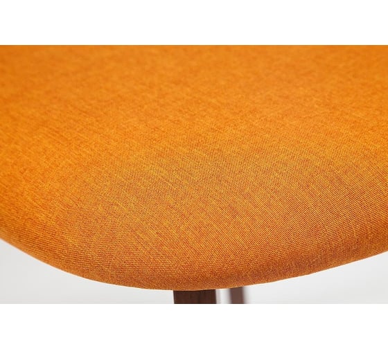 Стул Tetchair maxi (макси) мягкое сиденье, цвет сиденья оранжевый, каркас бук, сиденье ткань, 86x48.5x54.5, коричневый, 1 шт. в упаковке 19591