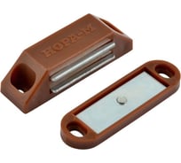 Защелка НОРА-М магн. №1, 62 мм коричневая 9489