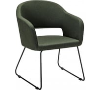 Стул R-Home Oscar тёмно-зеленый/Линк 410118123h_Dark_Green_черн