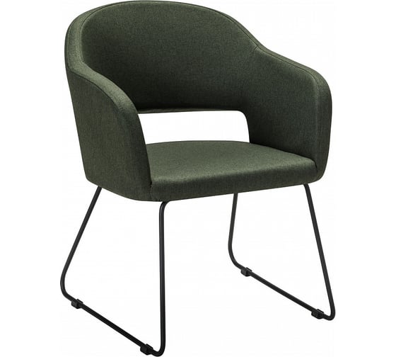 Стул R-Home Oscar тёмно-зеленый/Линк 410118123h_Dark_Green_черн
