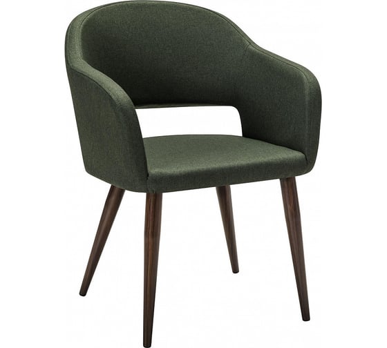 Стул R-Home Oscar тёмно-зеленый/темный орех 410118122h_green_т.орех