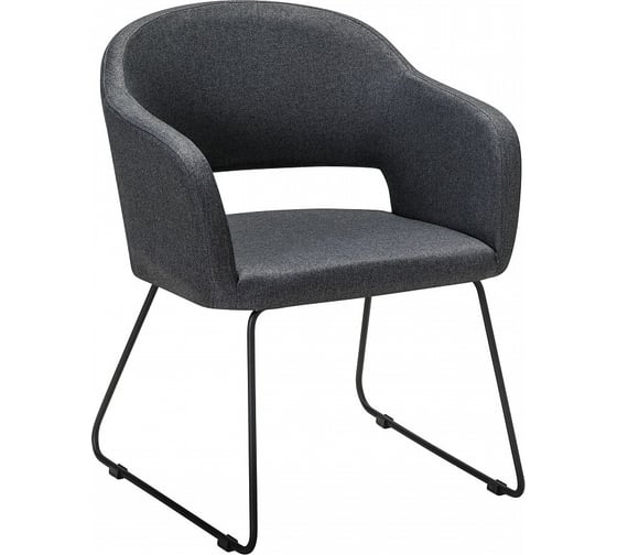 Стул R-Home Oscar тёмно-серый/Линк 410118133h_Darkgrey_черн