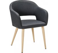 Стул R-Home Oscar тёмно-серый/натуральный дуб 410118131h_Darkgrey_н.дуб