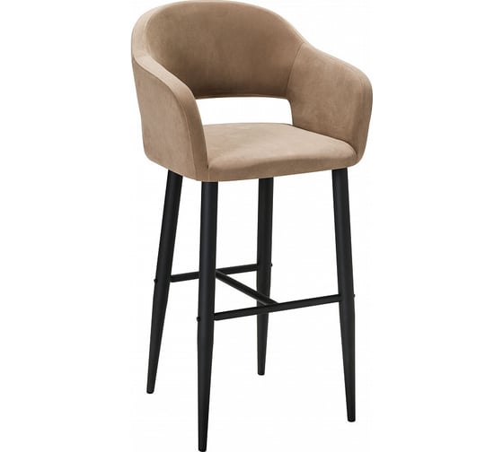 Барный стул R-Home Oscar Diag beige/черный 410218152h_Diagbeige_черн_БАР