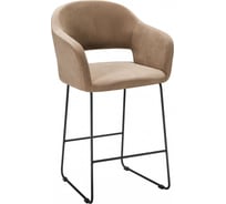 Полубарный стул R-Home Oscar Diag beige/Линк 410118155h_Diagbeige_черн_ПБ