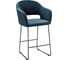 Полубарный стул R-Home Oscar Diag blue/Линк 410118165h_Diagblue_черн_ПБ 1