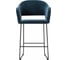 Полубарный стул R-Home Oscar Diag blue/Линк 410118165h_Diagblue_черн_ПБ 2
