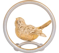 Мебельная ручка BOGACHO птичка терра круглая левая кремового цвета 90086/кремовый