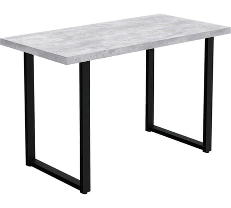 Обеденный стол Alternative п-образный бетон светлый 9631 пч 38 мм 1200x600x750  00000053848