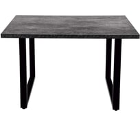 Обеденный стол Alternative п-образный бетон темный 9632 пч 38 мм 1200x600x750 00000053852