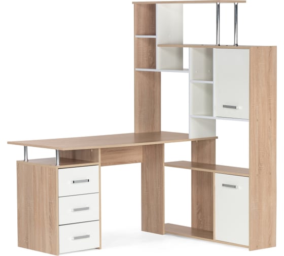 Стол Woodville кс15 правый дуб сонома 328694