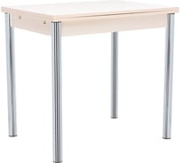Раздвижной стол Leset Марсель 1Р, металл Хром, Дуб 30401