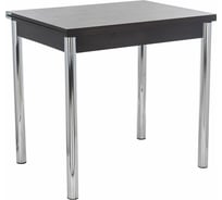 Раздвижной стол Leset Лиль 1Р, металл Хром, Венге 13195