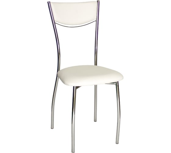 Стул Leset 1308 хром, экокожа белая 14659 1