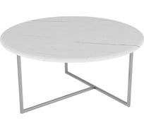 Журнальный стол ООО Калифорния мебель Маджоре белый мрамор 2563458404