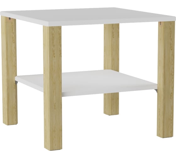 Журнальный стол ООО Калифорния мебель Матео Белый/Дуб янтарный 6081898102 1