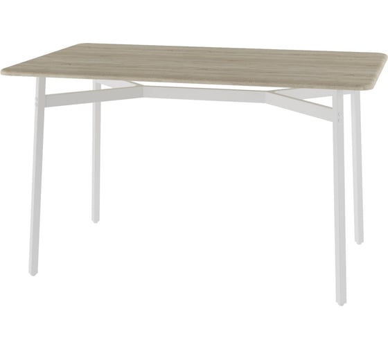 Обеденный стол ООО Калифорния мебель Кросс дуб санремо/белый 3478237805 1