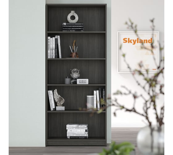 Широкий стеллаж SKYLAND SIMPLE sr-5w дуб юкон, 770x359x1815 00-07131814