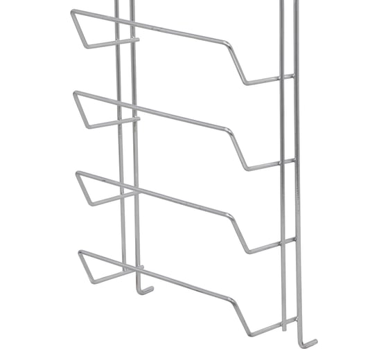 Держатель для крышек Palladium BUTLER 007.09 на рейлинг, 17x9,5x43 см 115889