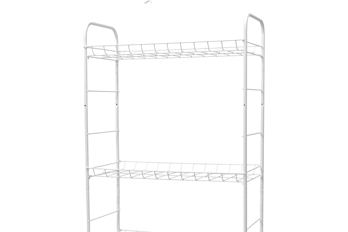 Универсальный стеллаж Palladium BUTLER 008.09 4-х секционный, разборный,  127х64,5х29 см, белый 115892