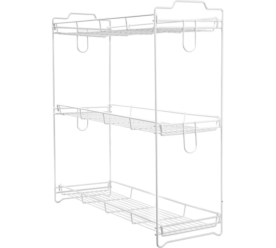 Стеллаж Palladium BUTLER 008.04 3-х секционный, универсальный, 64,5х22х65 см 115880