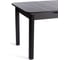 Стол Tetchair Aligery лдсп/hpl/опора-массив березы, 130x75+30x75 см, мрамор черный/черный 20607 8