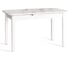 Стол Tetchair Aligery лдсп/hpl/опора-массив березы, 130x75+30x75 см, мрамор светлый/белый 20606 1