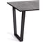 Стол Tetchair Costa лдсп/hpl/металл, 120x80x75 см, гранит темный/черный 20624 4
