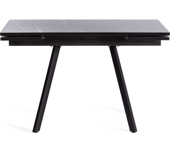 Стол Tetchair Vigo лдсп/hpl/металл, 120x80x30x30x75 см, мрамор черный/черный 19730
