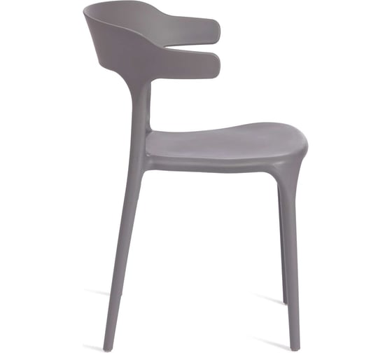 Стул Tetchair ton (mod. pc36) пластик, 49,5x50x75,5 см, dark-grey (темно-cерый), комплект 4 шт. 15537 20163